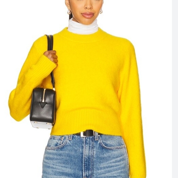 pistola Sweaters - pistola Sunny Yellow Crewneck Sweater